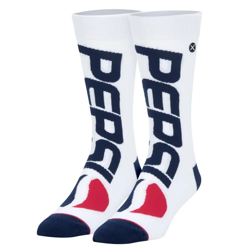 Pepsi Cool Men's Crew Socks sold by Odd Sox