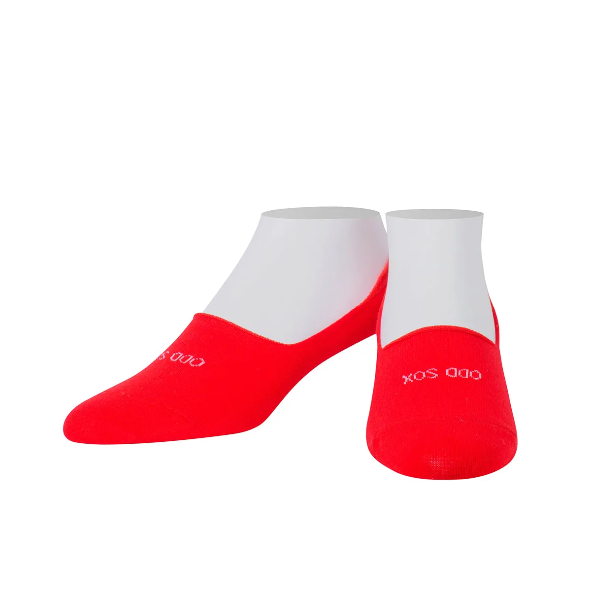 Red Basix Fashion No Show sold by Odd Sox product image thumbnail 2