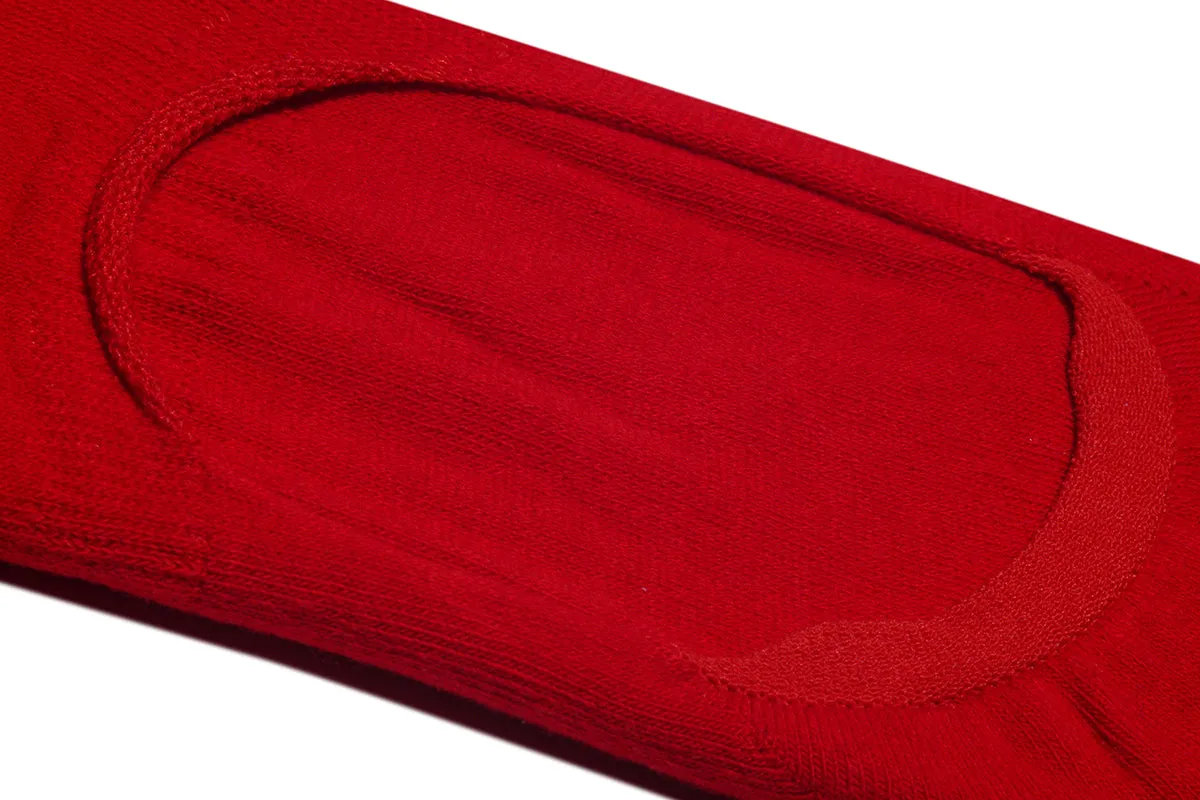 Red Basix Fashion No Show sold by Odd Sox product image thumbnail 3