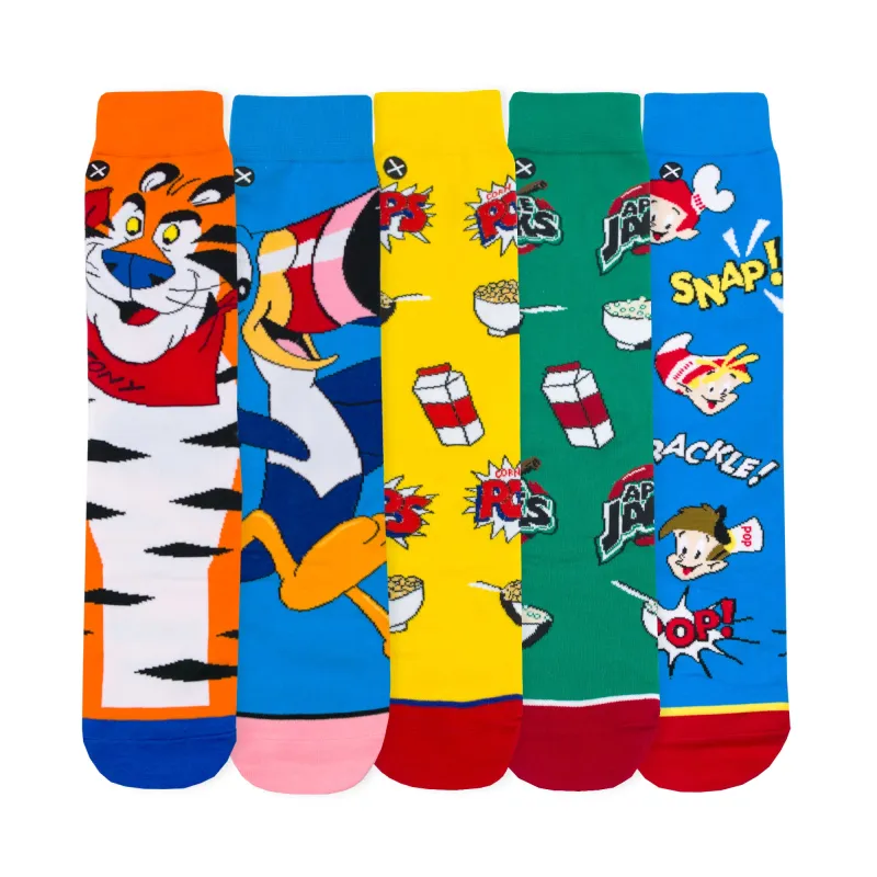 Kellogg's Men's Crew Socks 5-Pack sold by Odd Sox