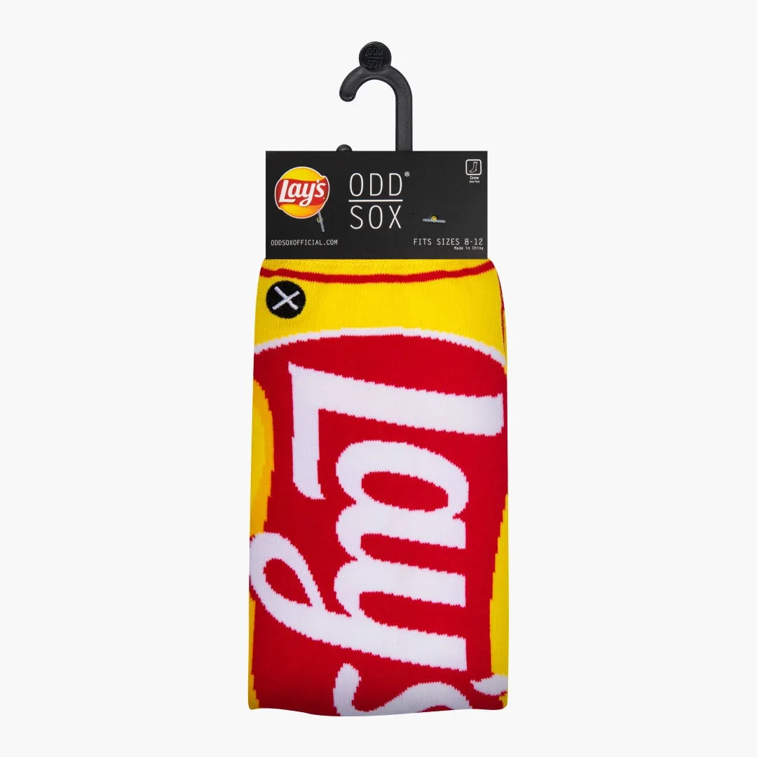 Lays Split Men's Crew Socks sold by Odd Sox product image thumbnail 5