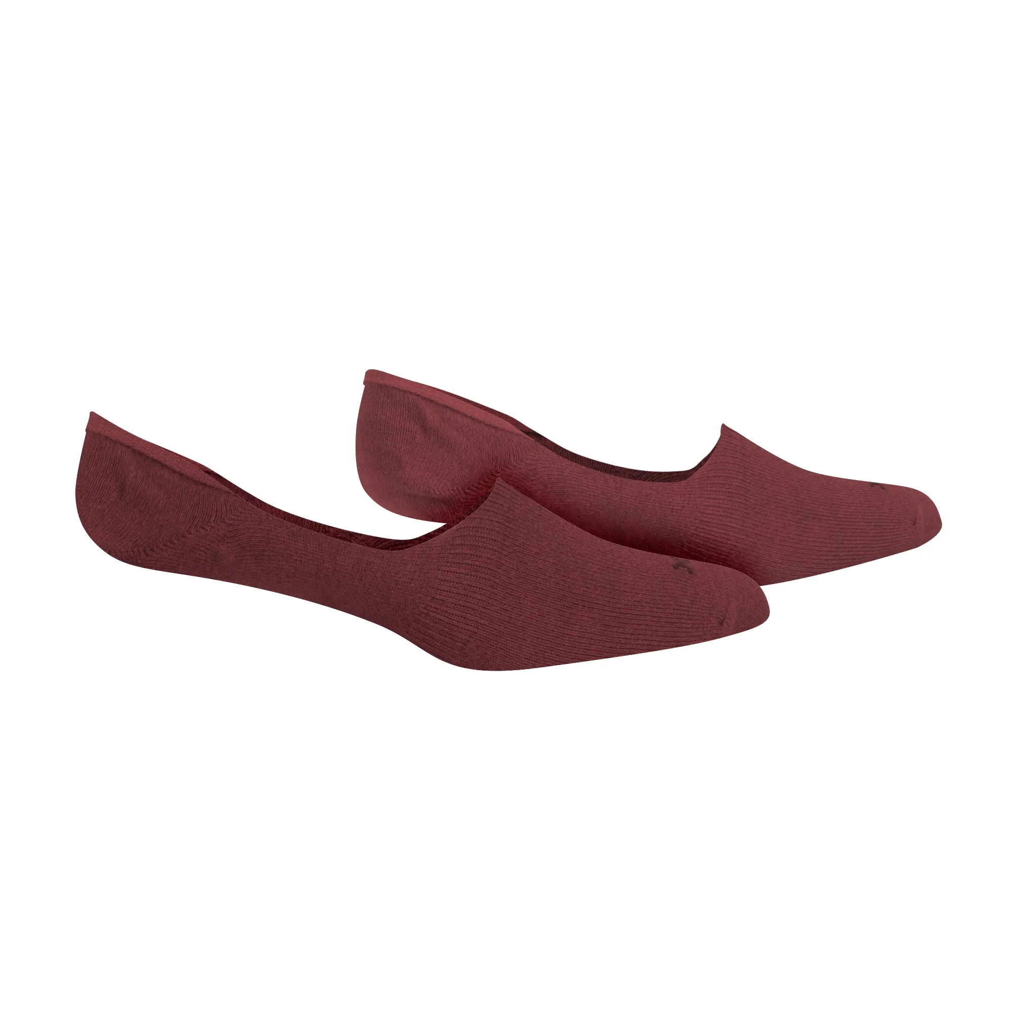 Basix Women No Show Solid Mauve Heather sold by Odd Sox product image thumbnail 3