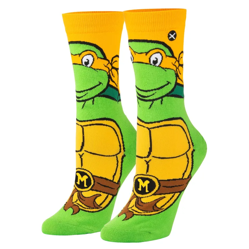 Michelangelo Women's Crew Socks sold by Odd Sox