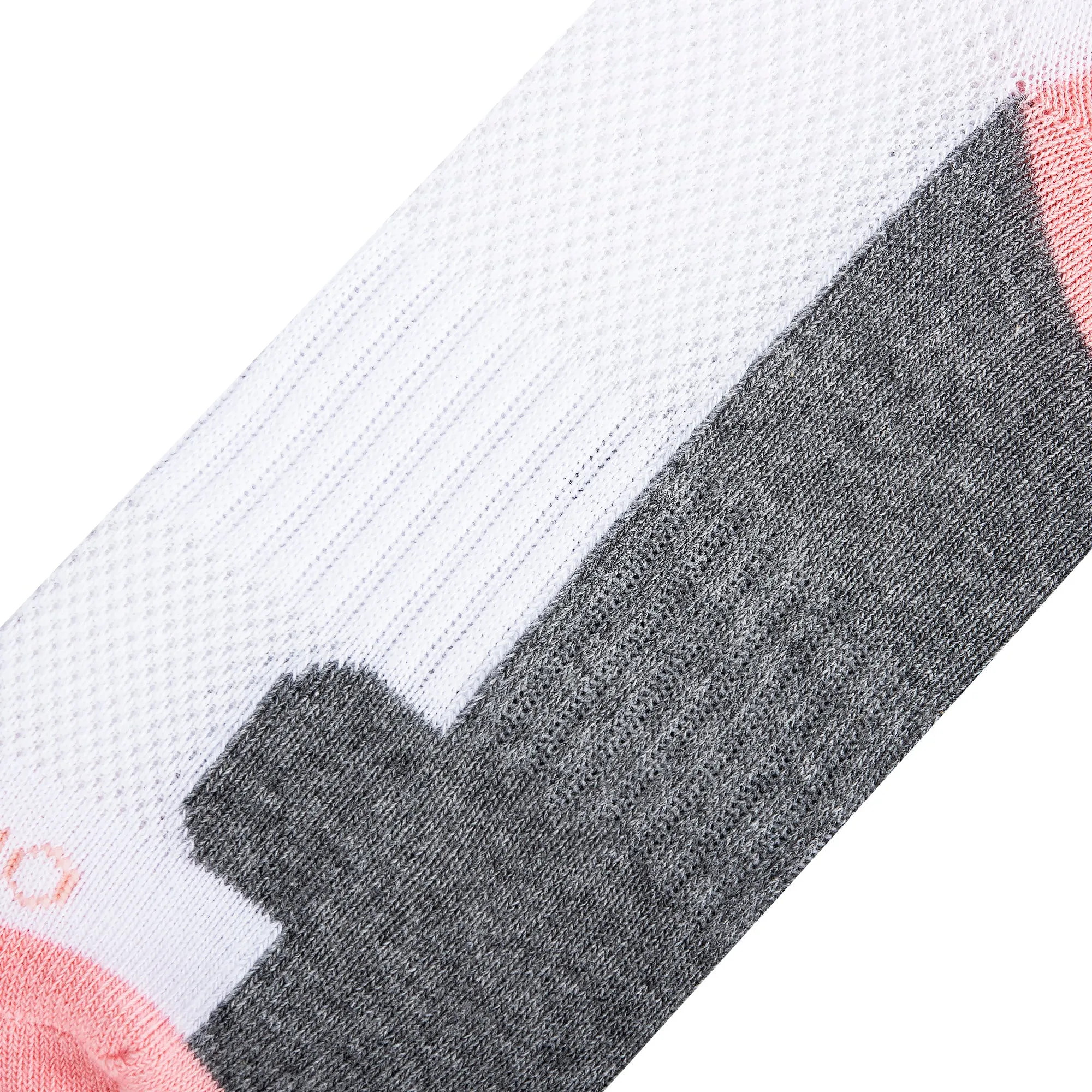 Pink White Heather Women's Crew Socks sold by Odd Sox product image thumbnail 4