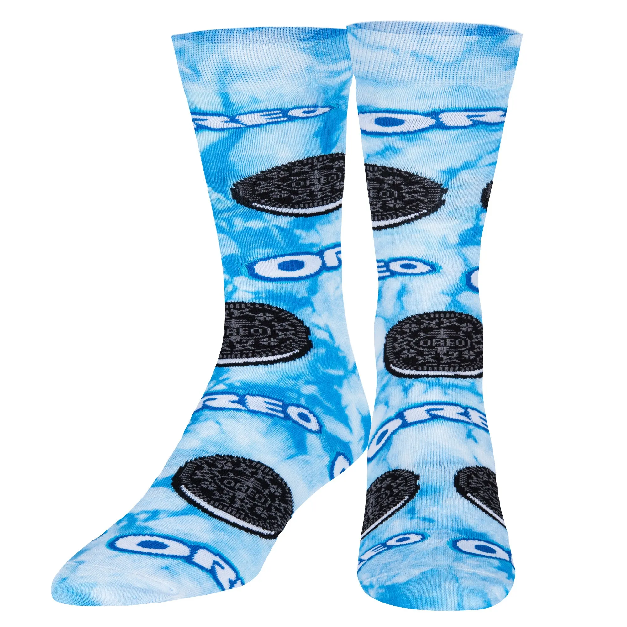 Oreo Tie Dye Men's Crew Socks sold by Odd Sox product image thumbnail 2