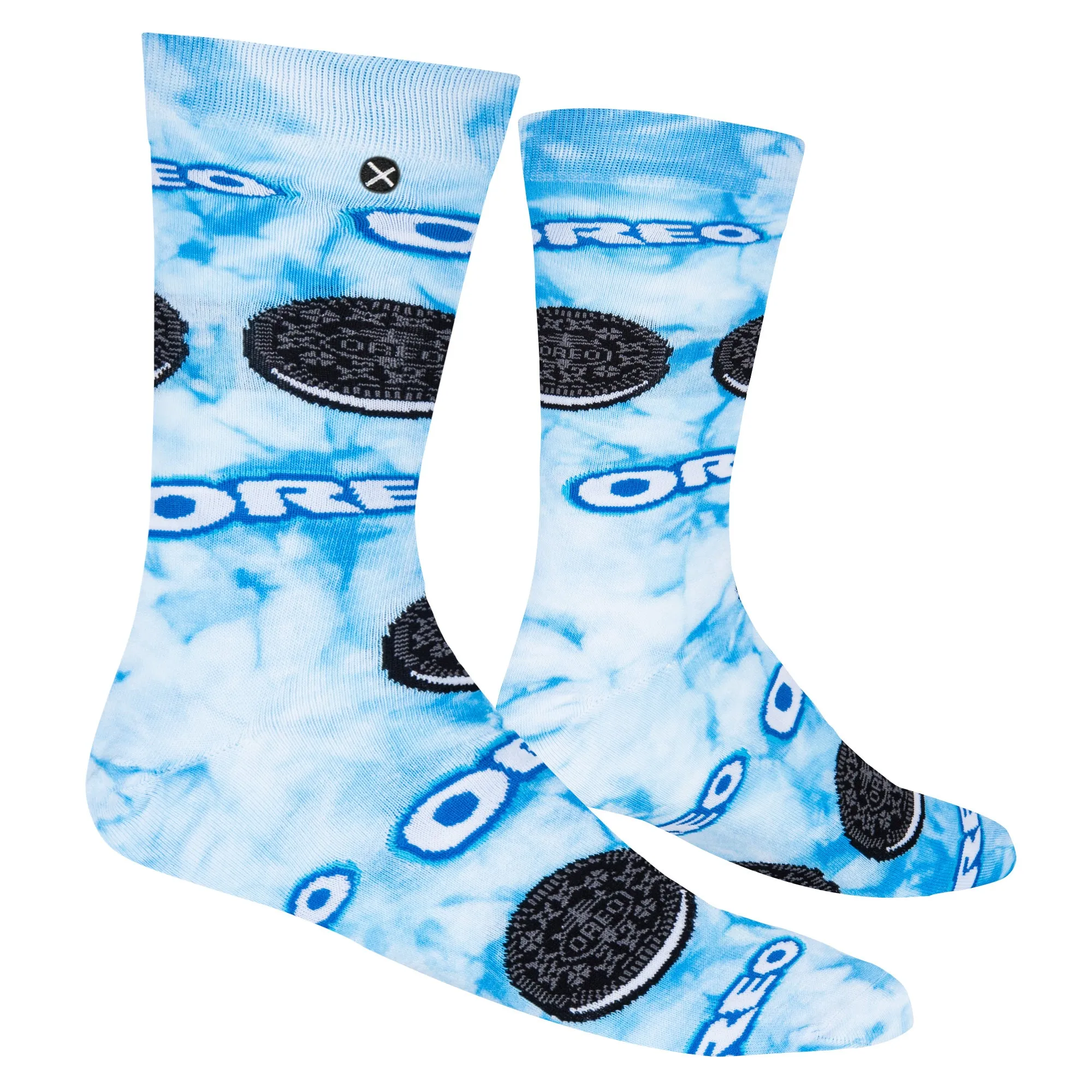 Oreo Tie Dye Men's Crew Socks sold by Odd Sox product image thumbnail 3