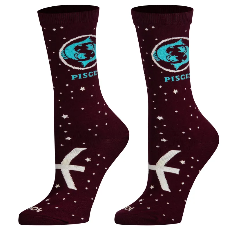 Pisces  Women's Crew Socks sold by Odd Sox