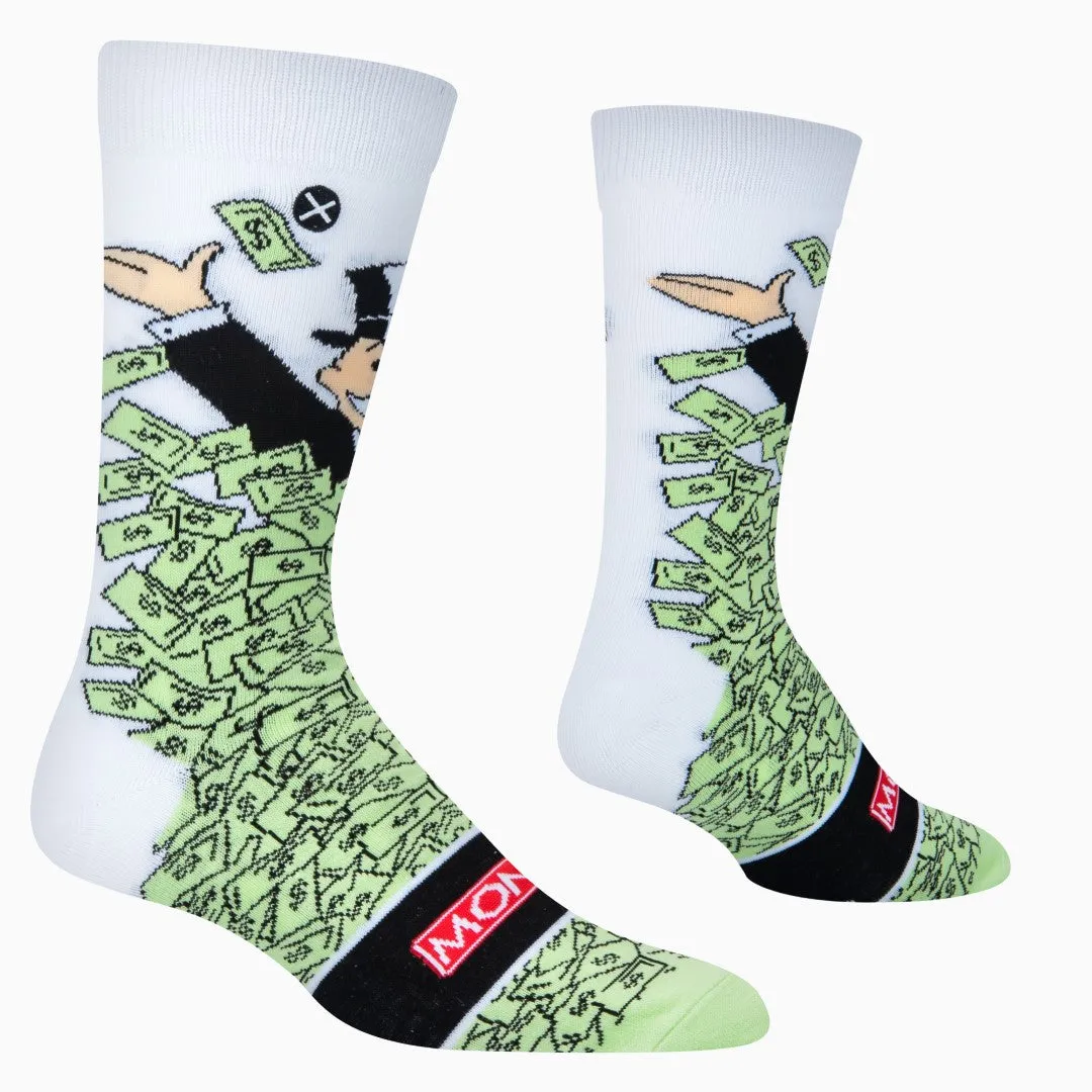 Monopoly Windfall Men's Crew Socks sold by Odd Sox product image thumbnail 3