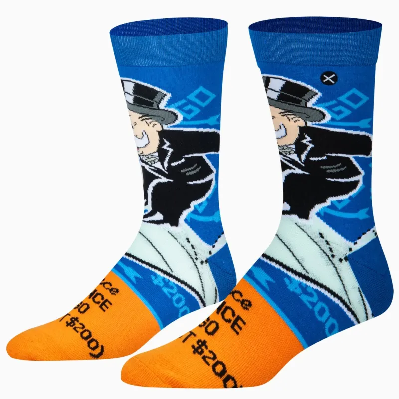 Monopoly Advance To Go Men's Crew Socks sold by Odd Sox