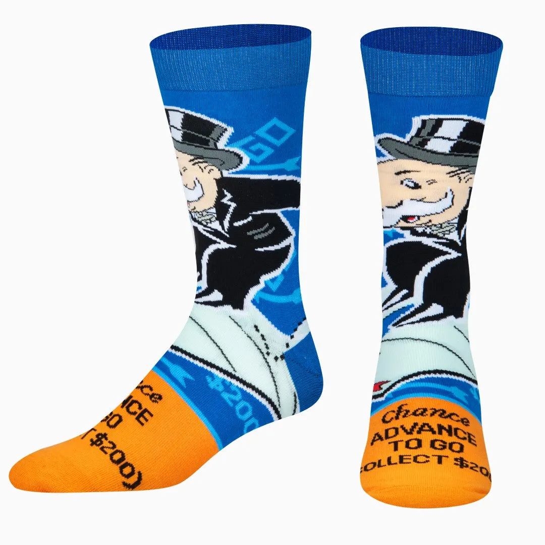 Monopoly Advance To Go Men's Crew Socks sold by Odd Sox product image thumbnail 2