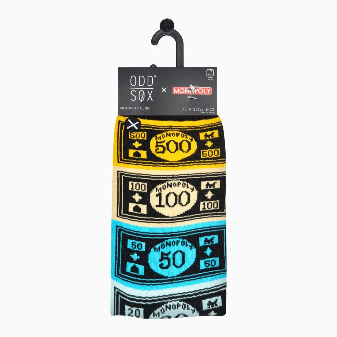 Monopoly Money Men's Crew Socks sold by Odd Sox product image thumbnail 5