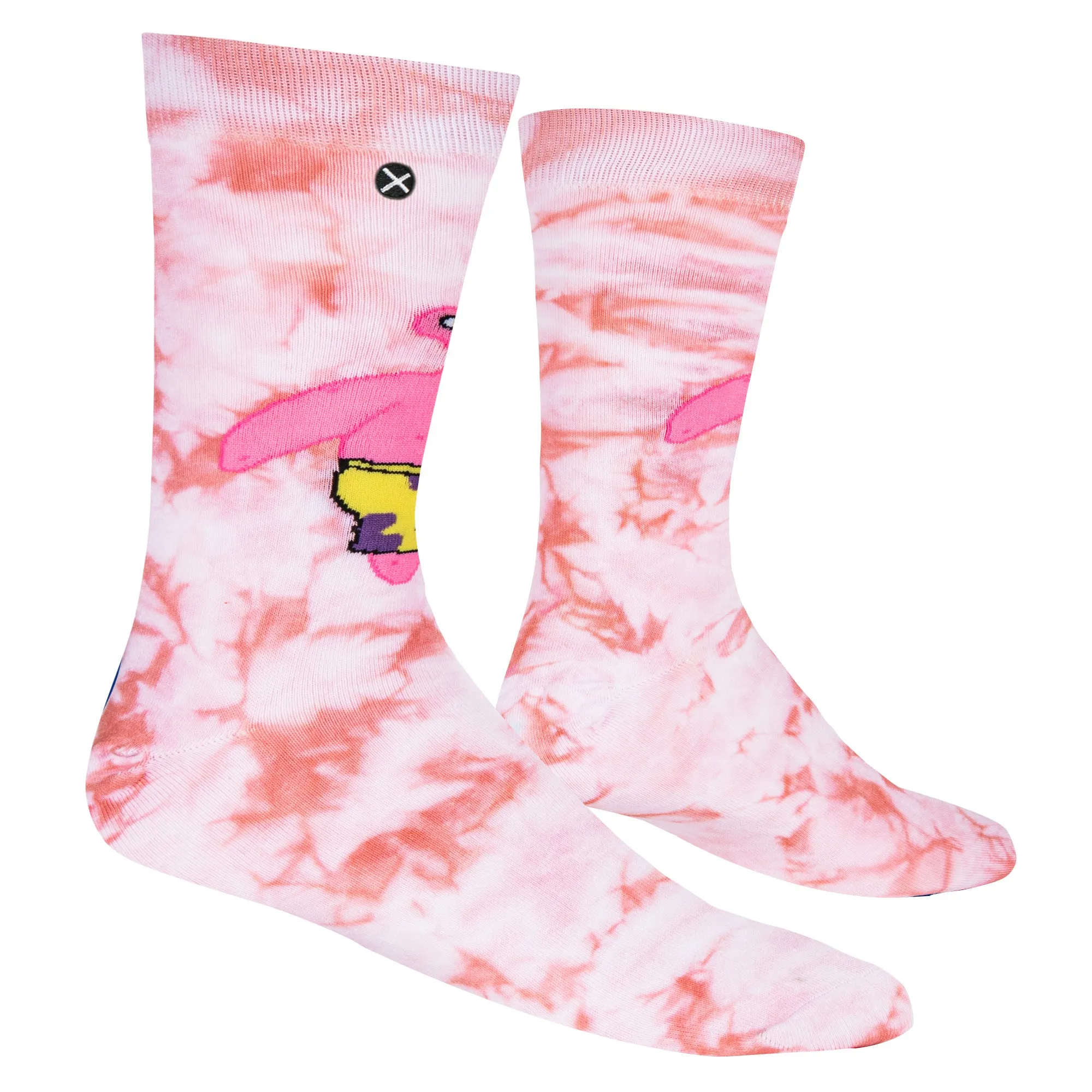 Patrick Tie Dyed Men's Crew Socks sold by Odd Sox product image thumbnail 3
