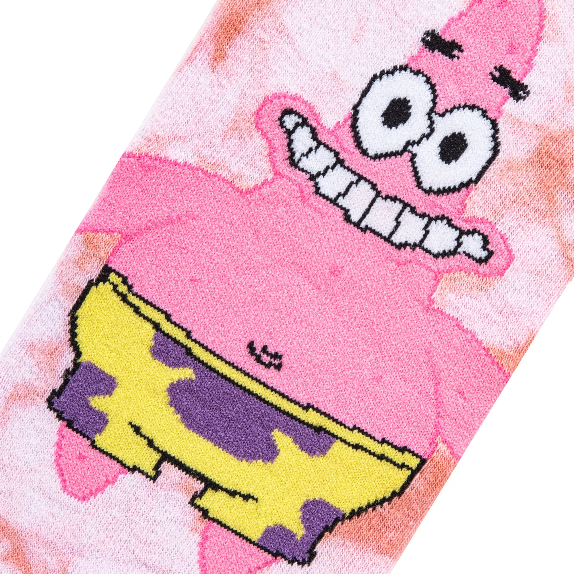Patrick Tie Dyed Men's Crew Socks sold by Odd Sox product image thumbnail 4