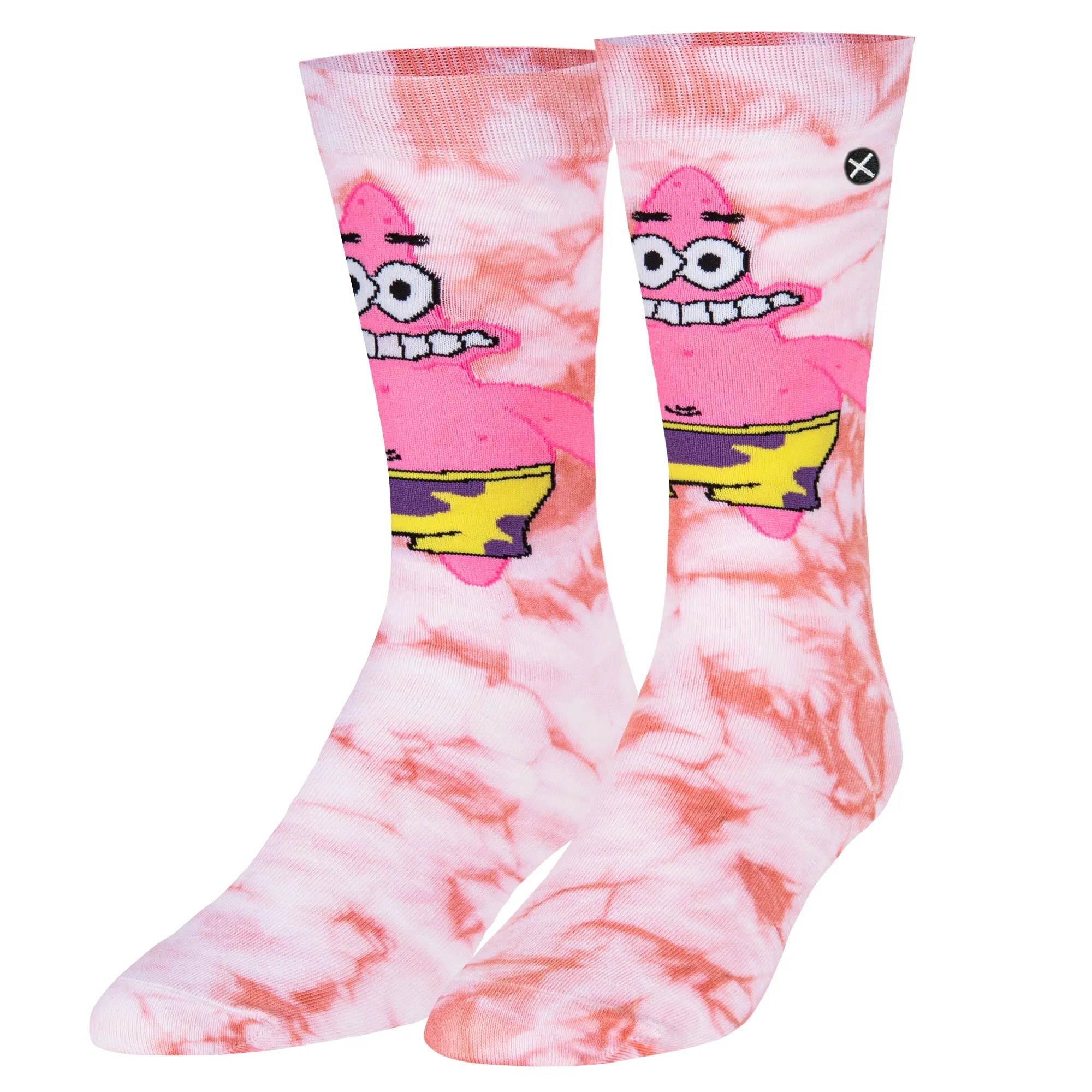 Patrick Tie Dyed Men's Crew Socks sold by Odd Sox