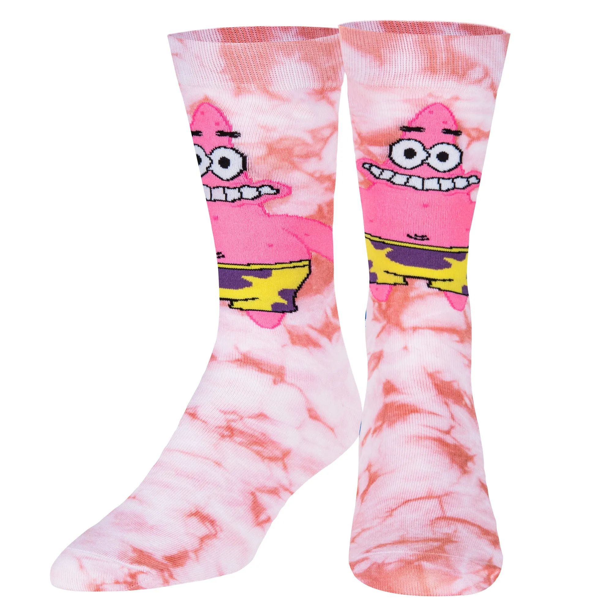 Patrick Tie Dyed Men's Crew Socks sold by Odd Sox product image thumbnail 2