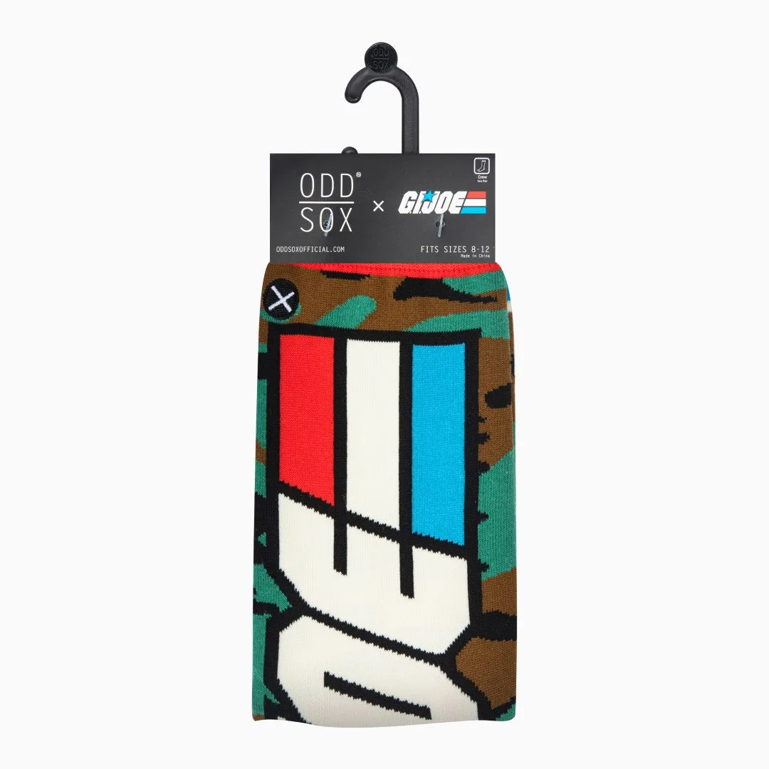 G.I. Joe Split Retro Men's Crew Socks sold by Odd Sox product image thumbnail 5