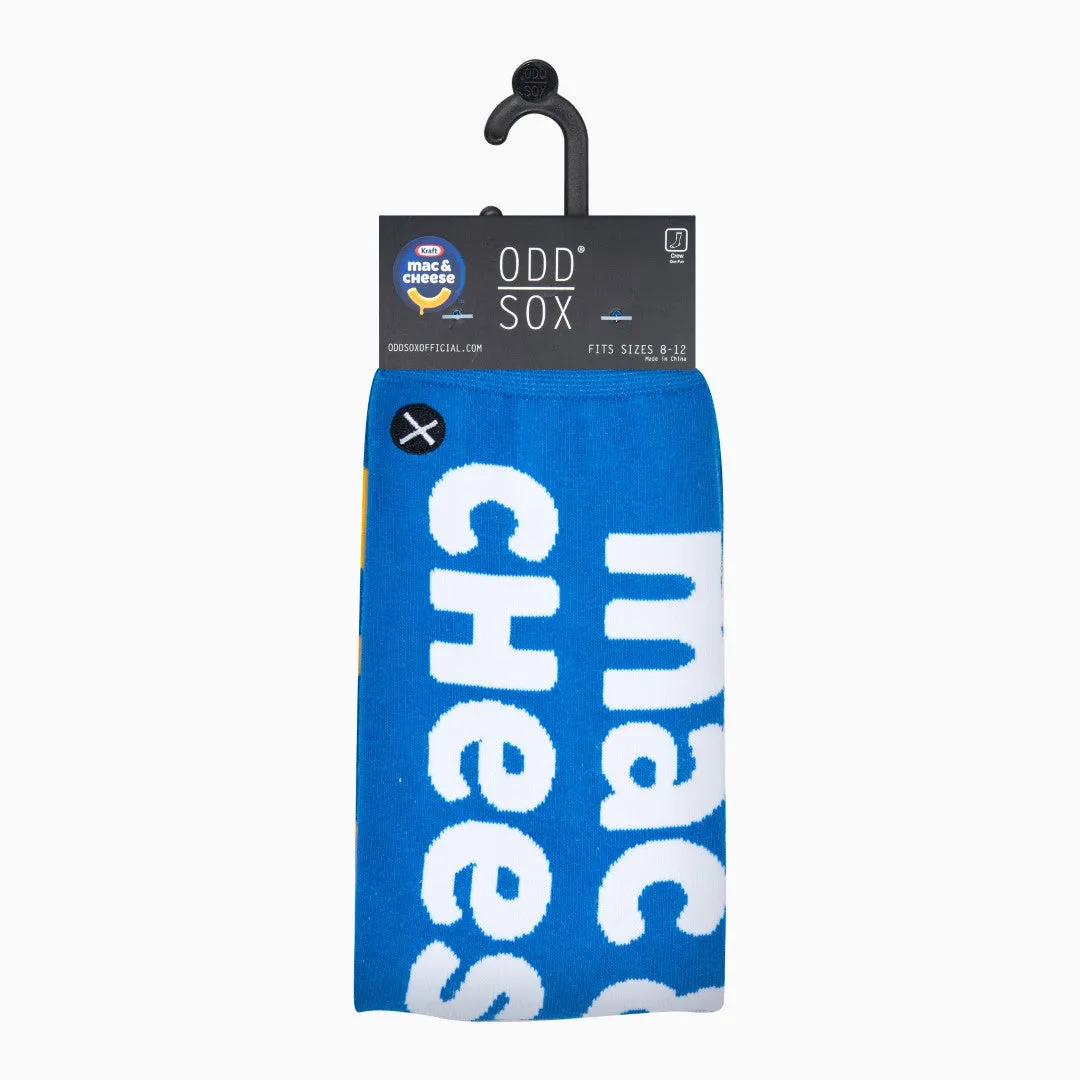 Kraft Mac & Cheese Split Men's Crew Socks sold by Odd Sox product image thumbnail 5