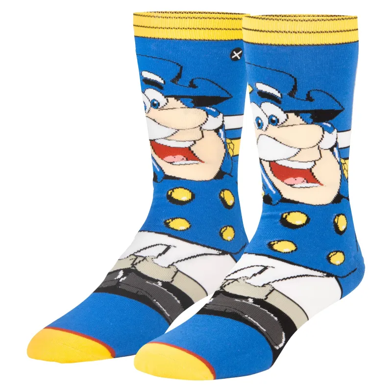 Cap'n Crunch 360 Men's Crew Socks sold by Odd Sox