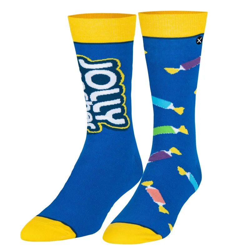 Jolly Rancher Split Men's Crew Socks sold by Odd Sox