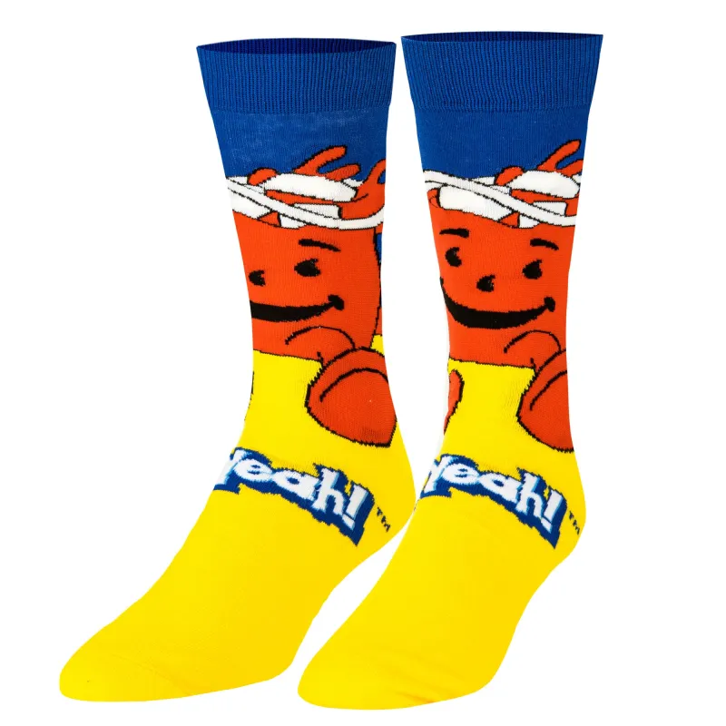 Kool-Aid Man Men's Crew Socks sold by Odd Sox