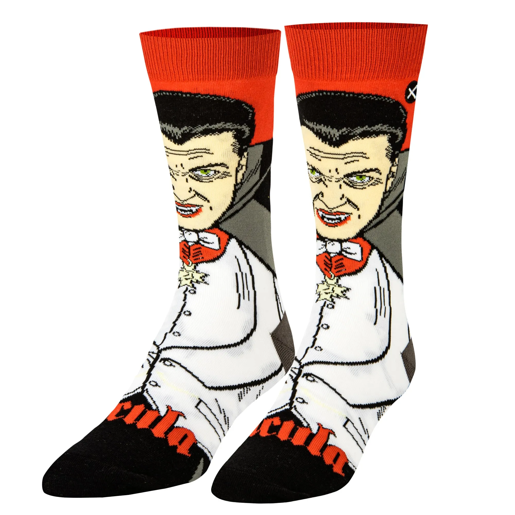 Dracula Men's Crew Socks sold by Odd Sox