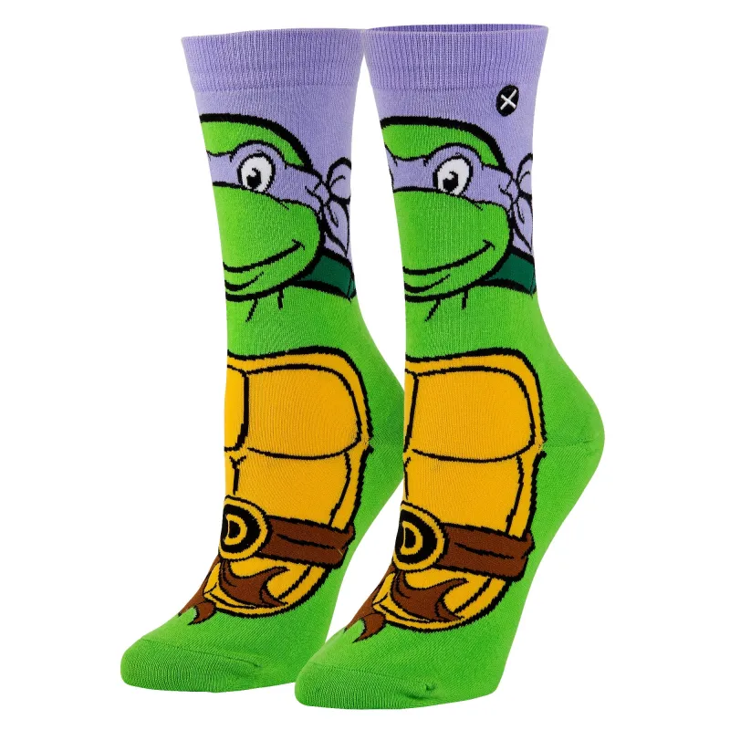 Donatello Women's Crew Socks sold by Odd Sox