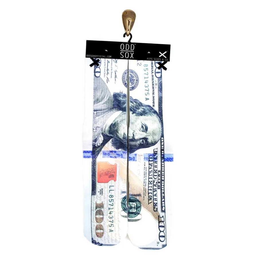 New Money Men's Crew Socks sold by Odd Sox product image thumbnail 3