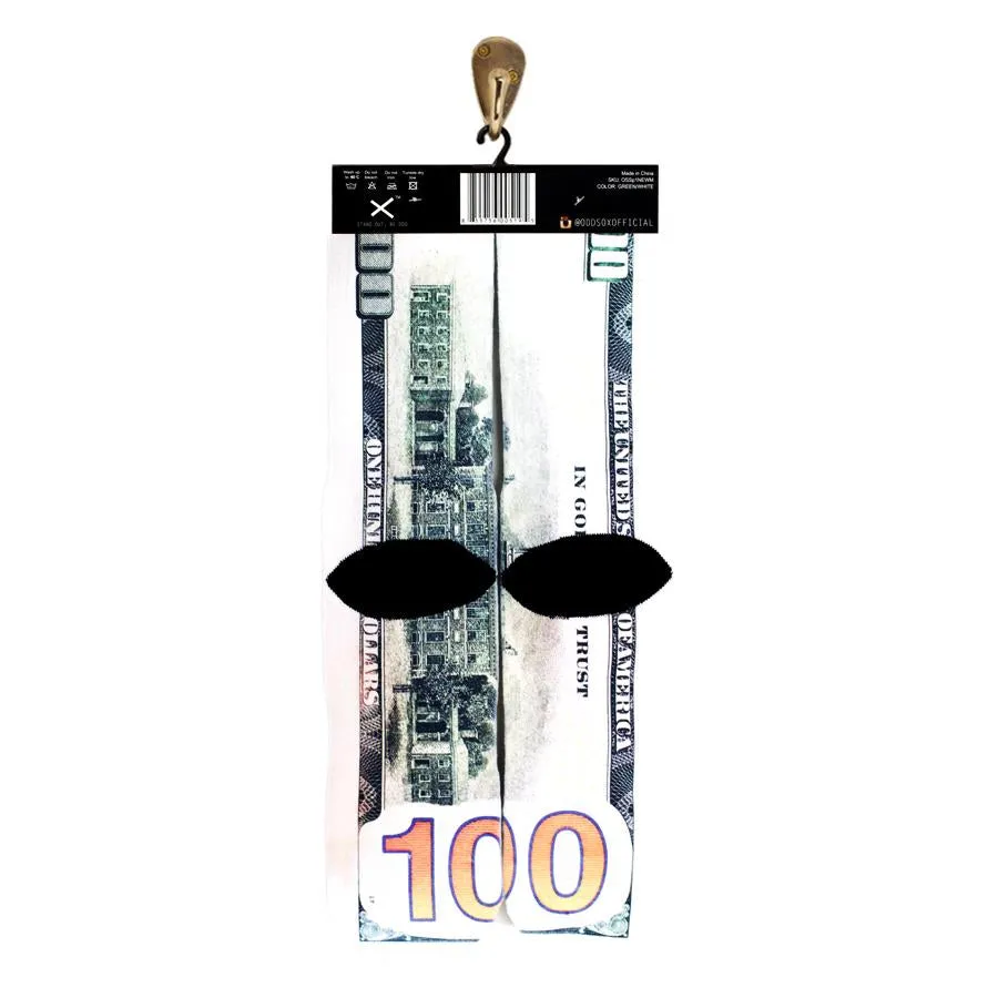 New Money Men's Crew Socks sold by Odd Sox product image thumbnail 2