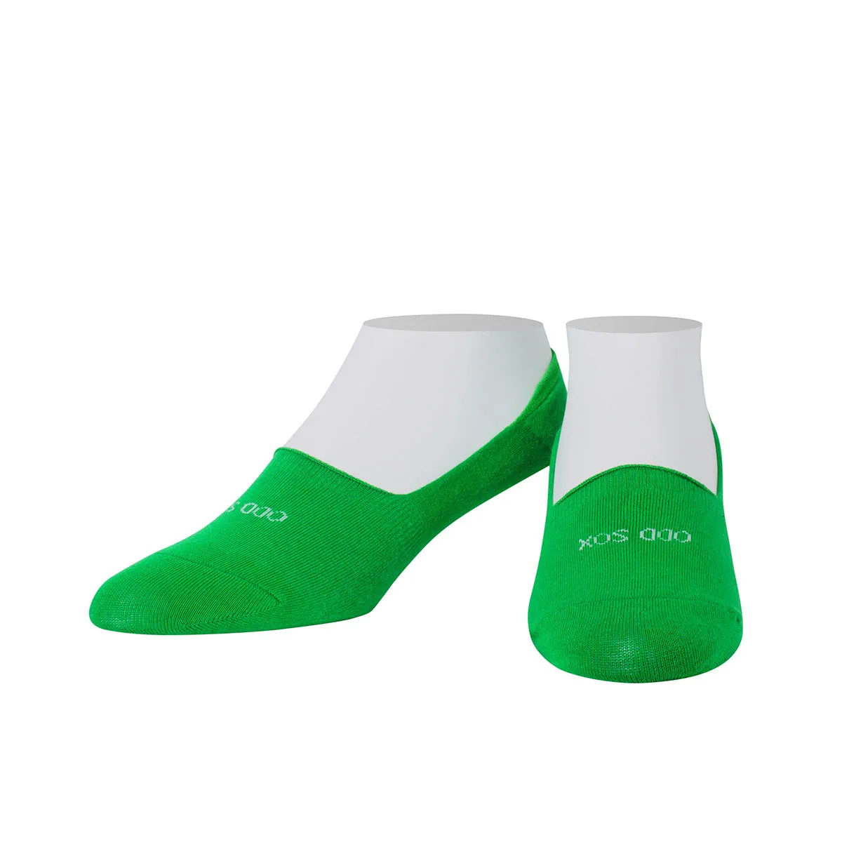 Green Basix Fashion No Show sold by Odd Sox product image thumbnail 2
