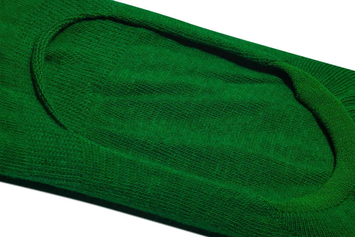 Green Basix Fashion No Show sold by Odd Sox product image thumbnail 3