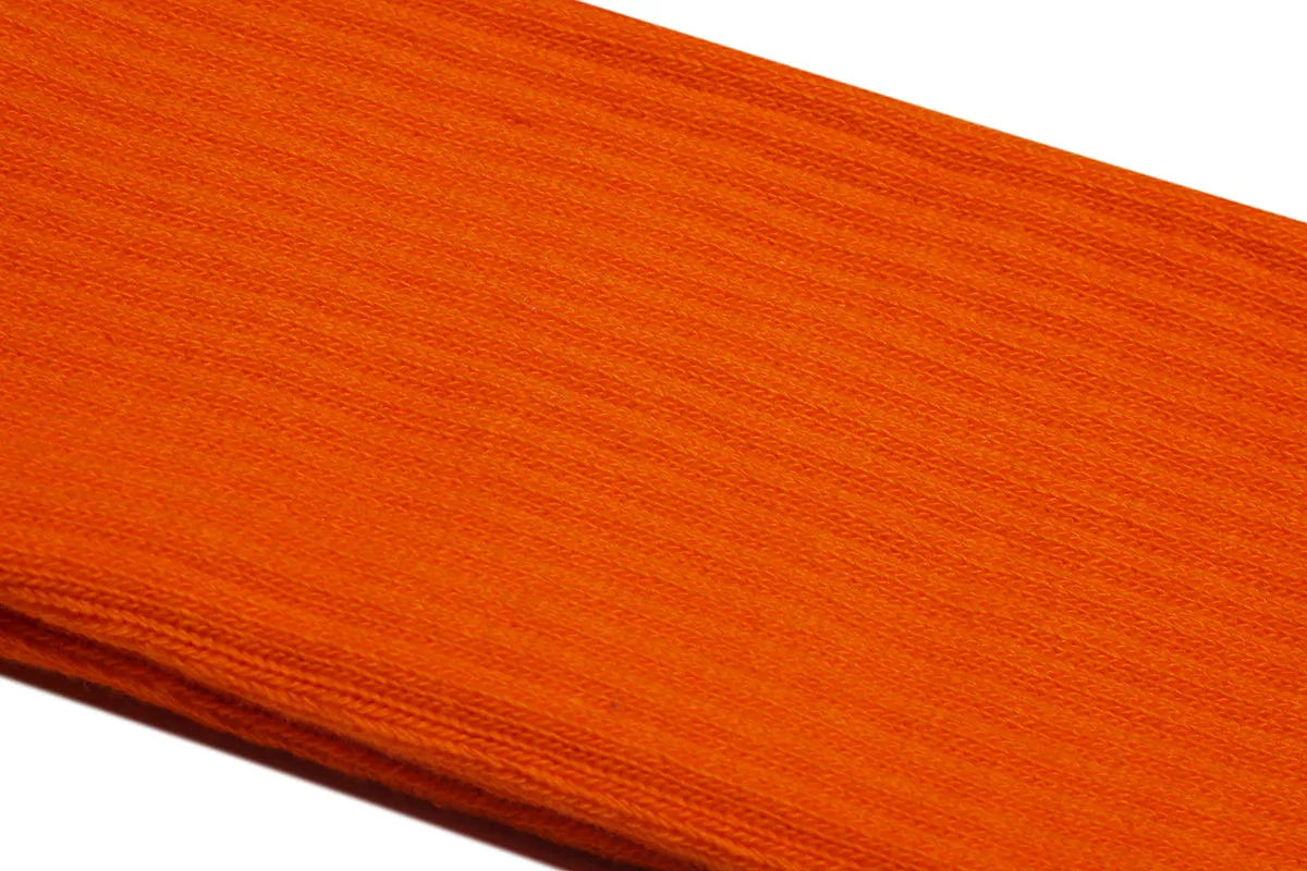 Basix Orange Men's Crew Socks sold by Odd Sox product image thumbnail 3