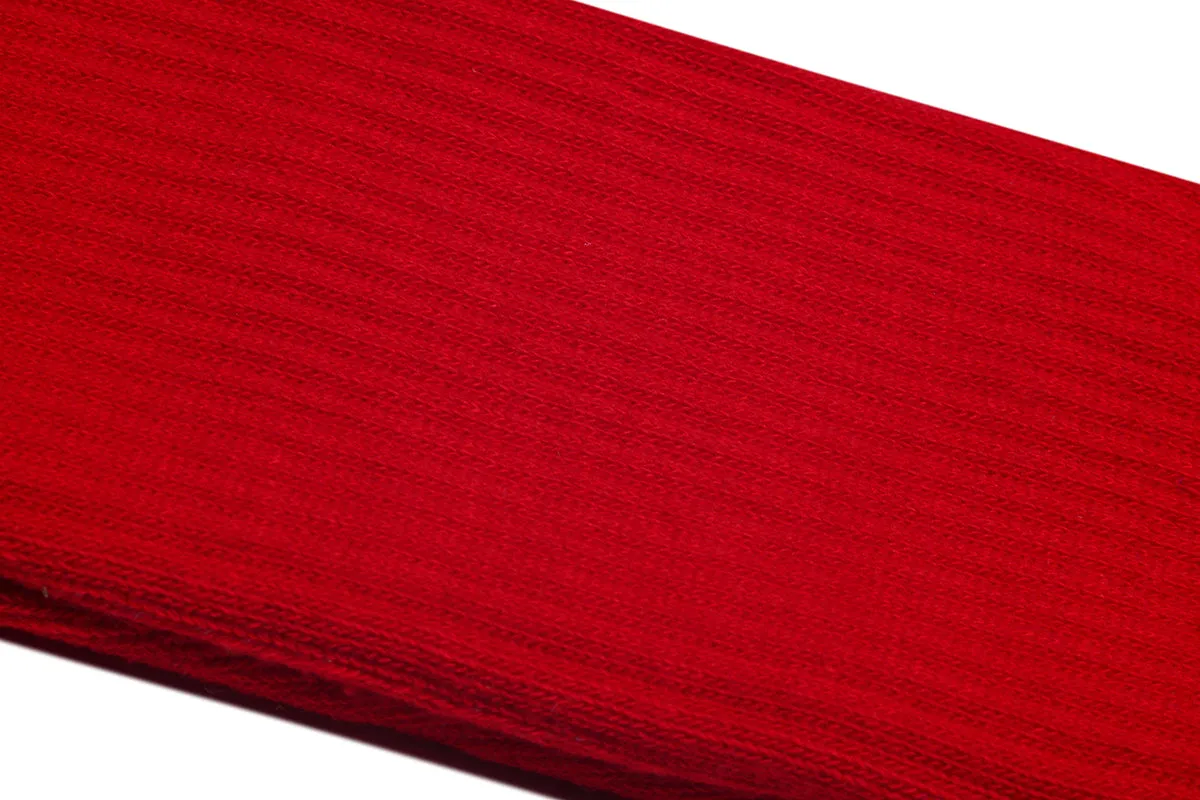 Basix Red Men's Crew Socks sold by Odd Sox product image thumbnail 3