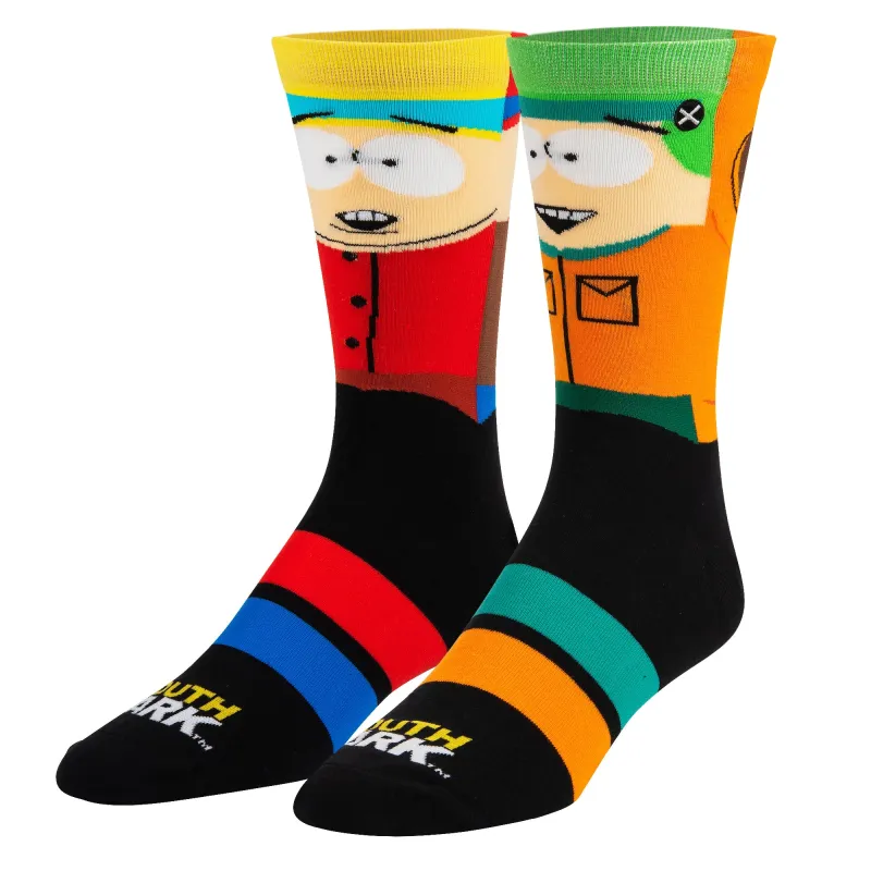 South Park Gang Men's Crew Socks sold by Odd Sox