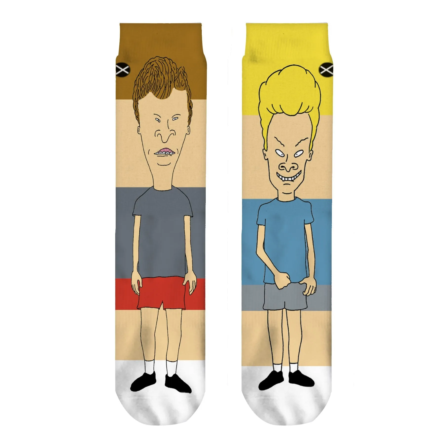 Beavis and Butt-Head 360 Men's Crew Socks sold by Odd Sox product image thumbnail 5