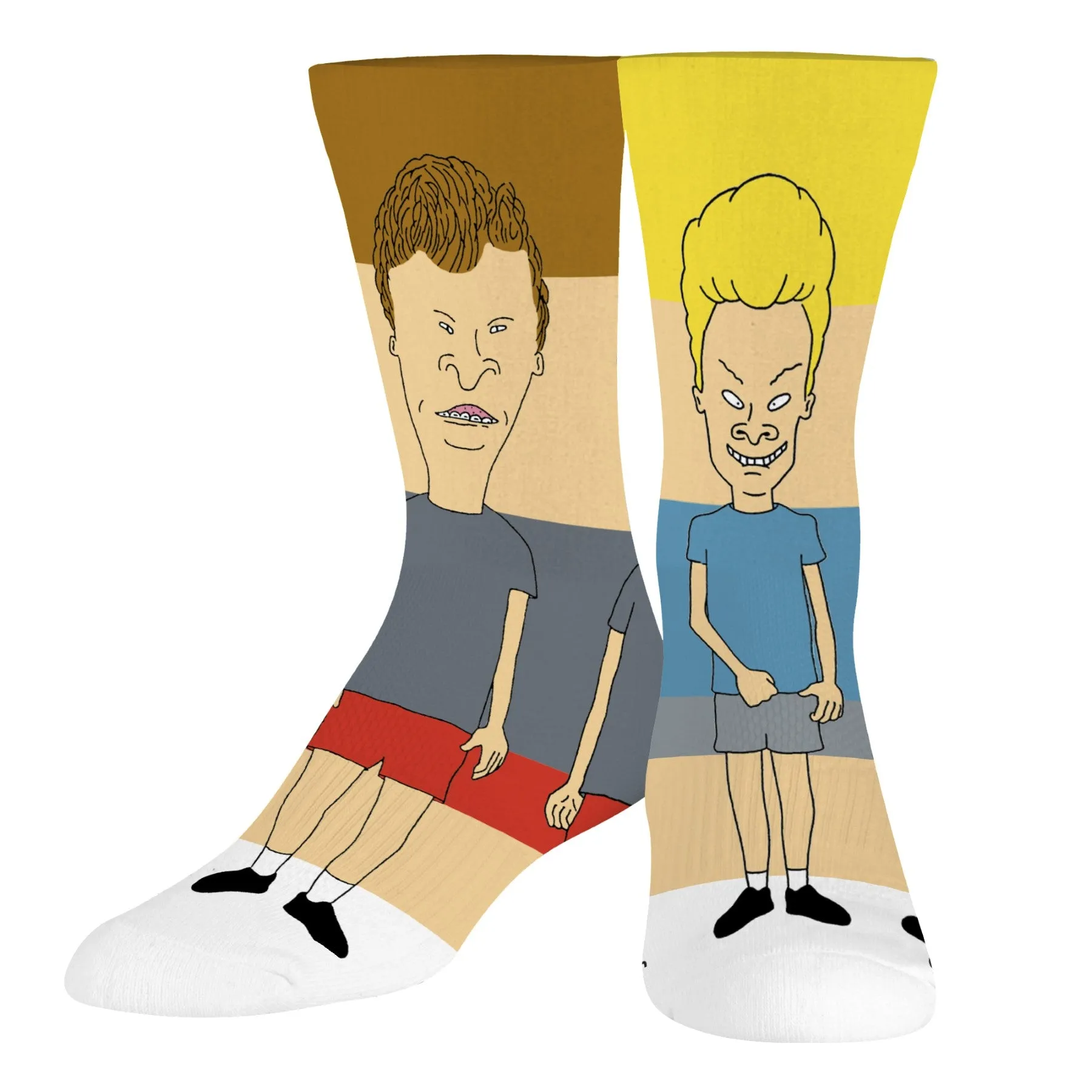 Beavis and Butt-Head 360 Men's Crew Socks sold by Odd Sox product image thumbnail 2