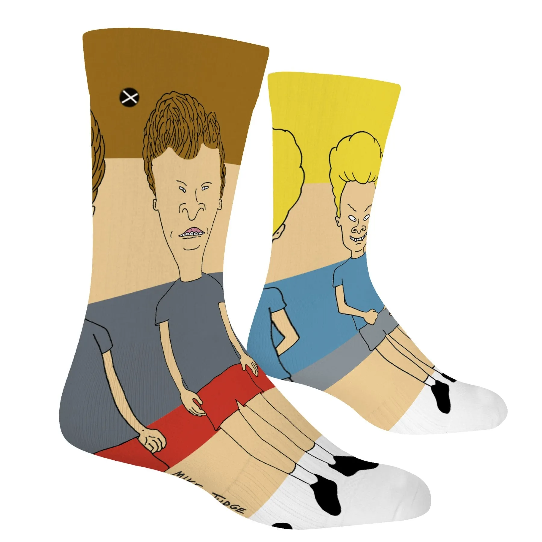 Beavis and Butt-Head 360 Men's Crew Socks sold by Odd Sox product image thumbnail 3