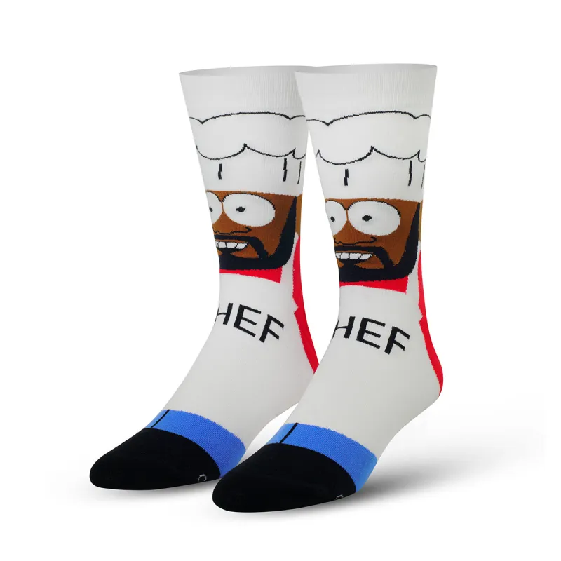 Kiss The Chef Men's Crew Socks sold by Odd Sox