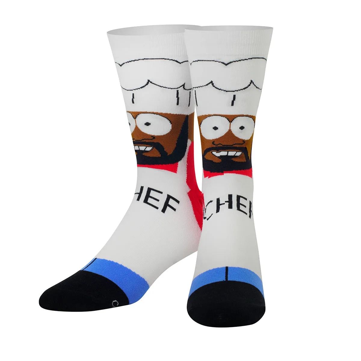 Kiss The Chef Men's Crew Socks sold by Odd Sox product image thumbnail 2