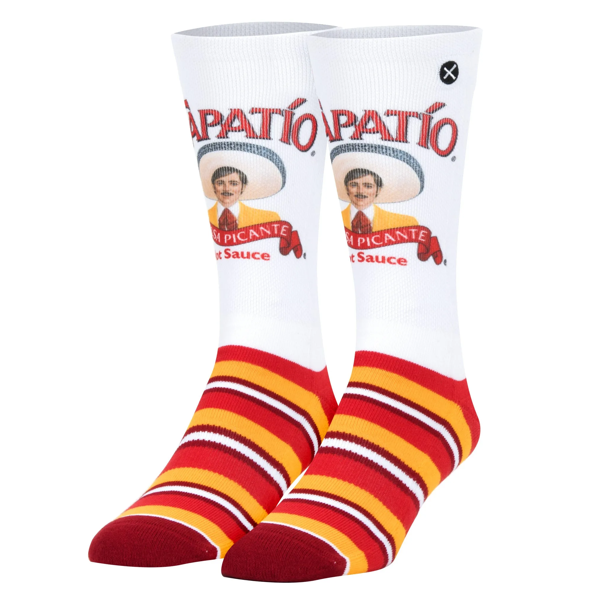 Tapatio Striped Men's Crew Socks sold by Odd Sox product image thumbnail 2