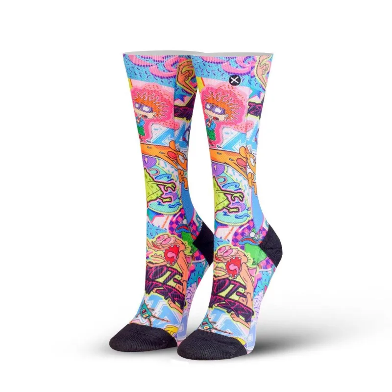 Nick Stickers Women's Crew Socks sold by Odd Sox