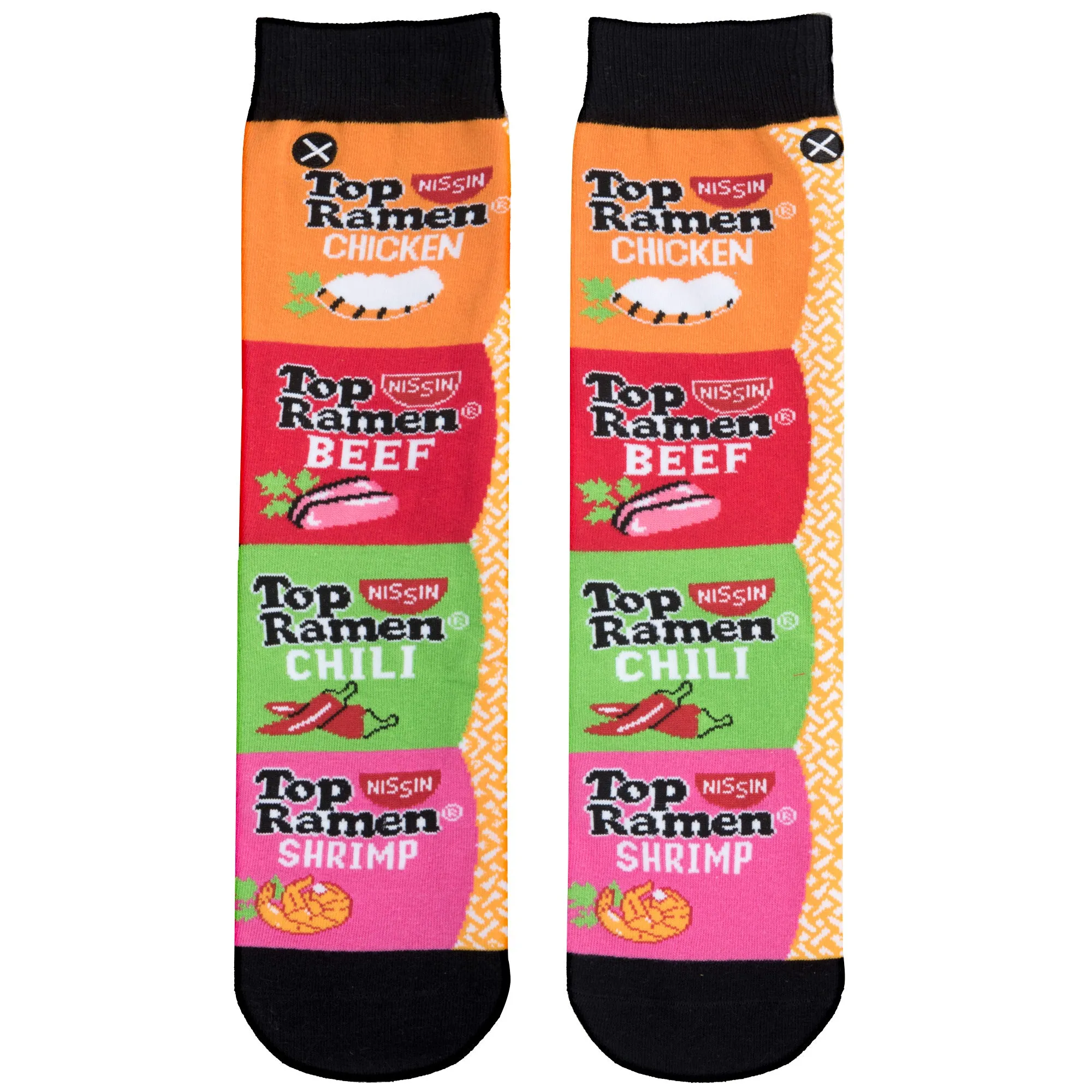 Top Ramen Stack Men's Crew Socks sold by Odd Sox product image thumbnail 4