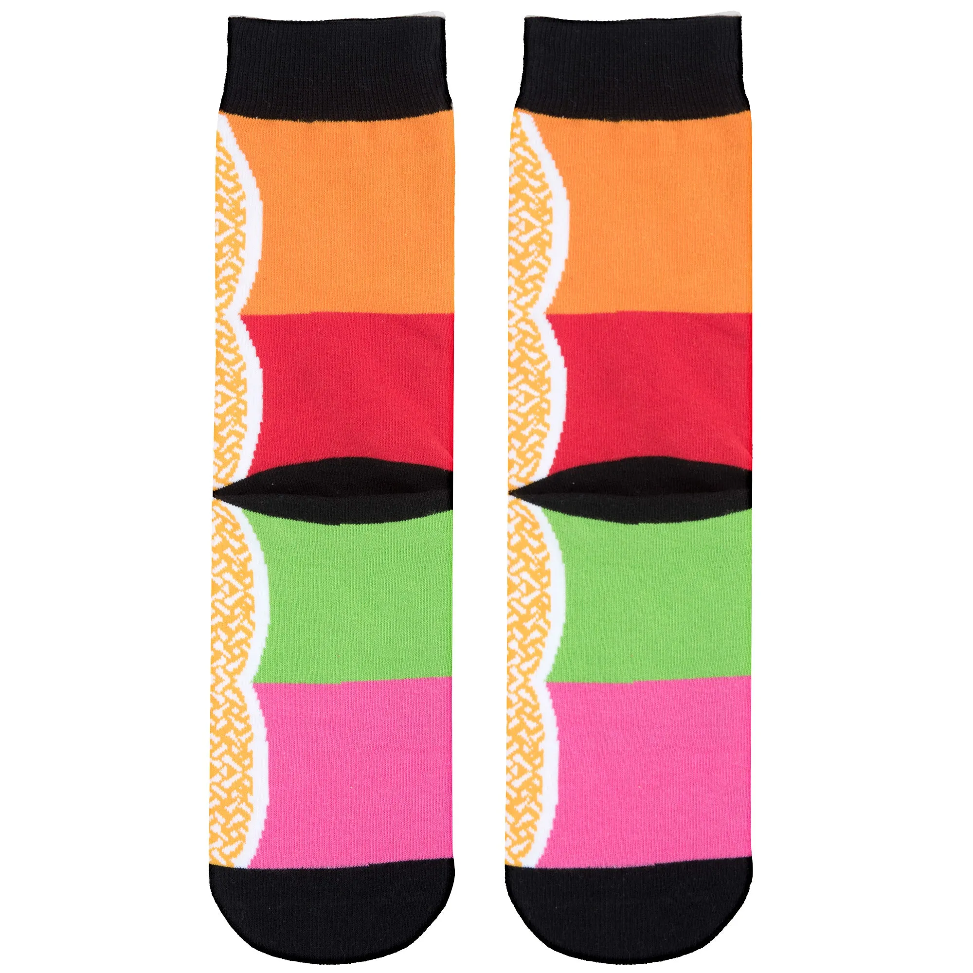 Top Ramen Stack Men's Crew Socks sold by Odd Sox product image thumbnail 5