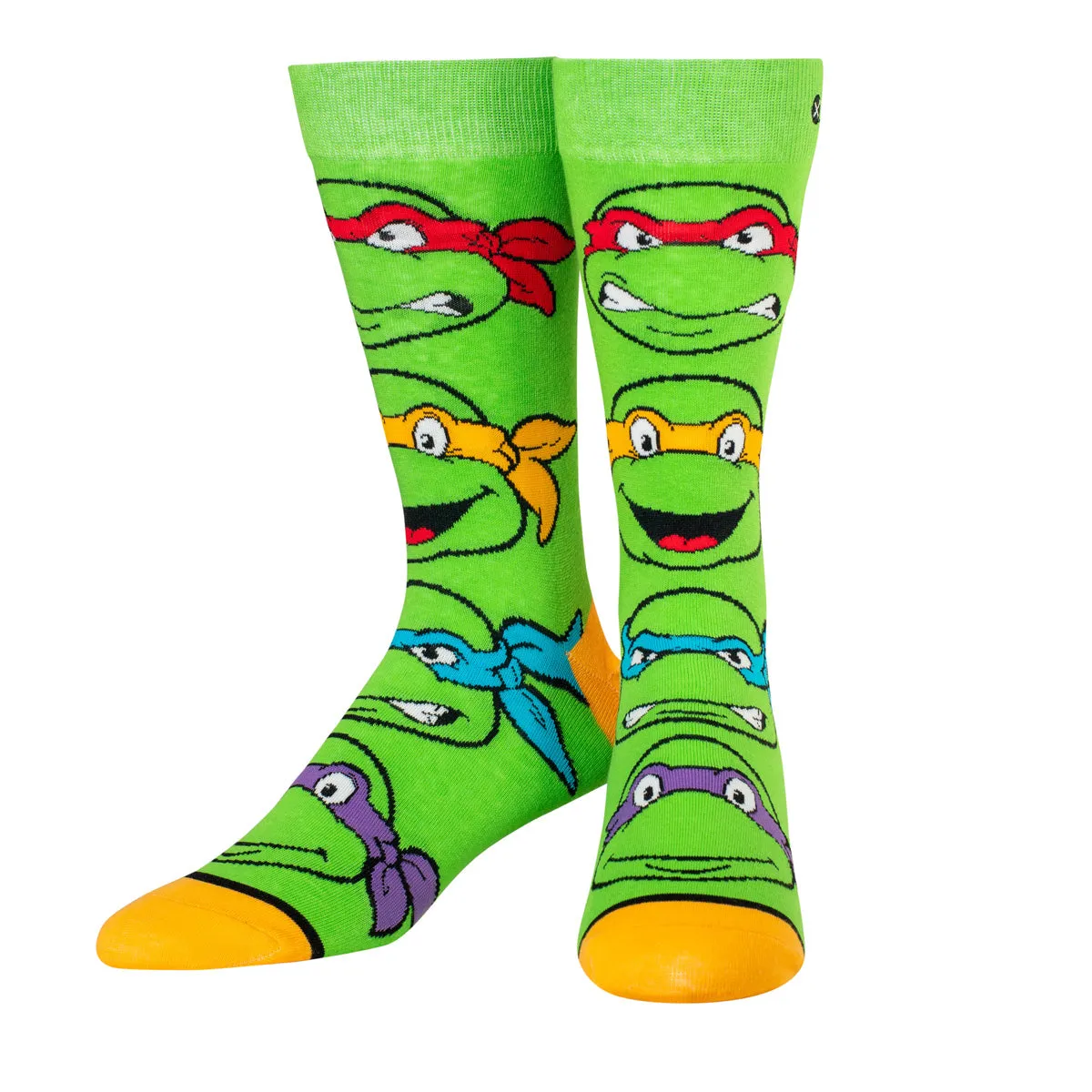 Turtle Boys Men's Crew Socks sold by Odd Sox product image thumbnail 2