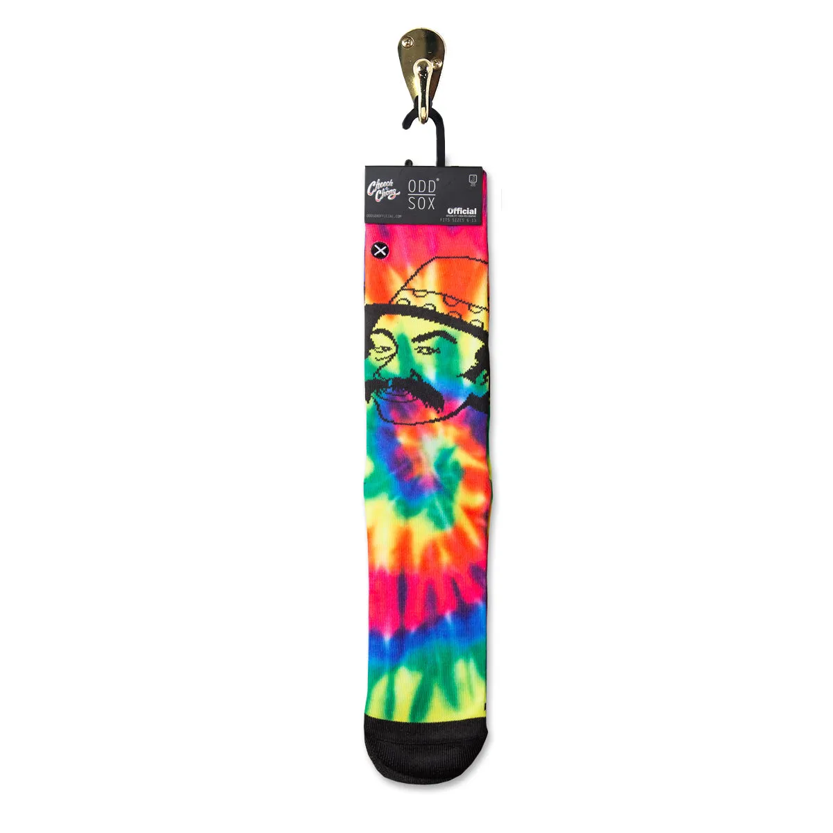 Cheech & Chong Trippy Men's Crew Socks sold by Odd Sox product image thumbnail 2