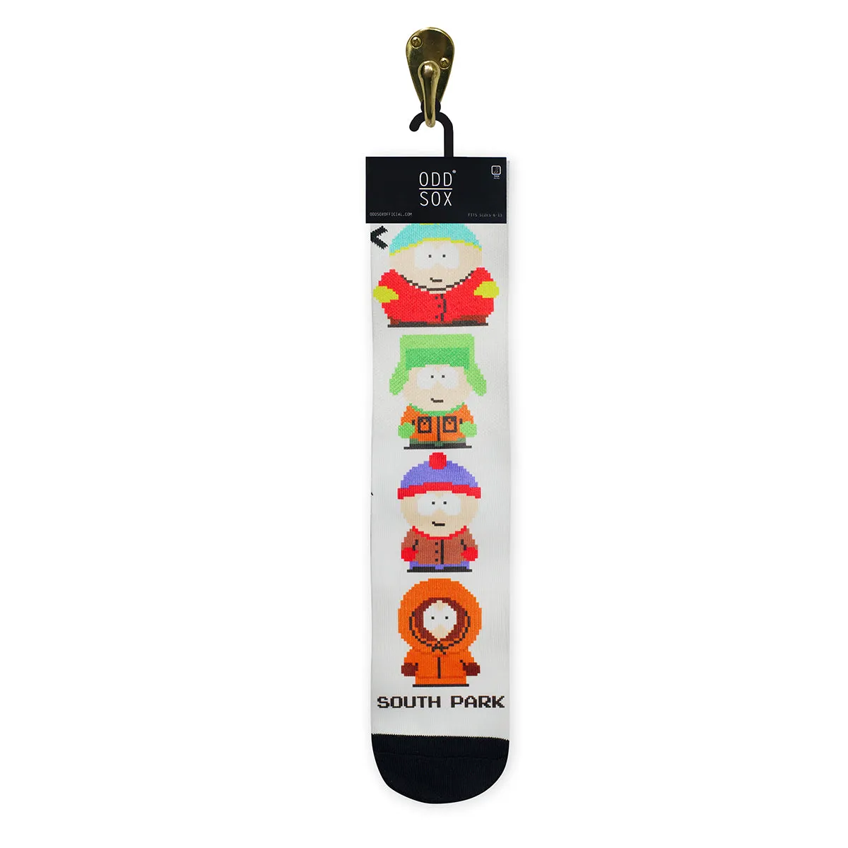 South Park 8 Bit Men's Crew Socks sold by Odd Sox product image thumbnail 4