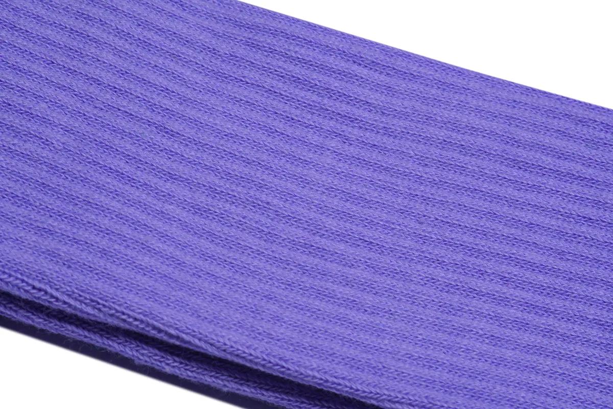 Basix Cool Purple Men's Crew Socks sold by Odd Sox product image thumbnail 3