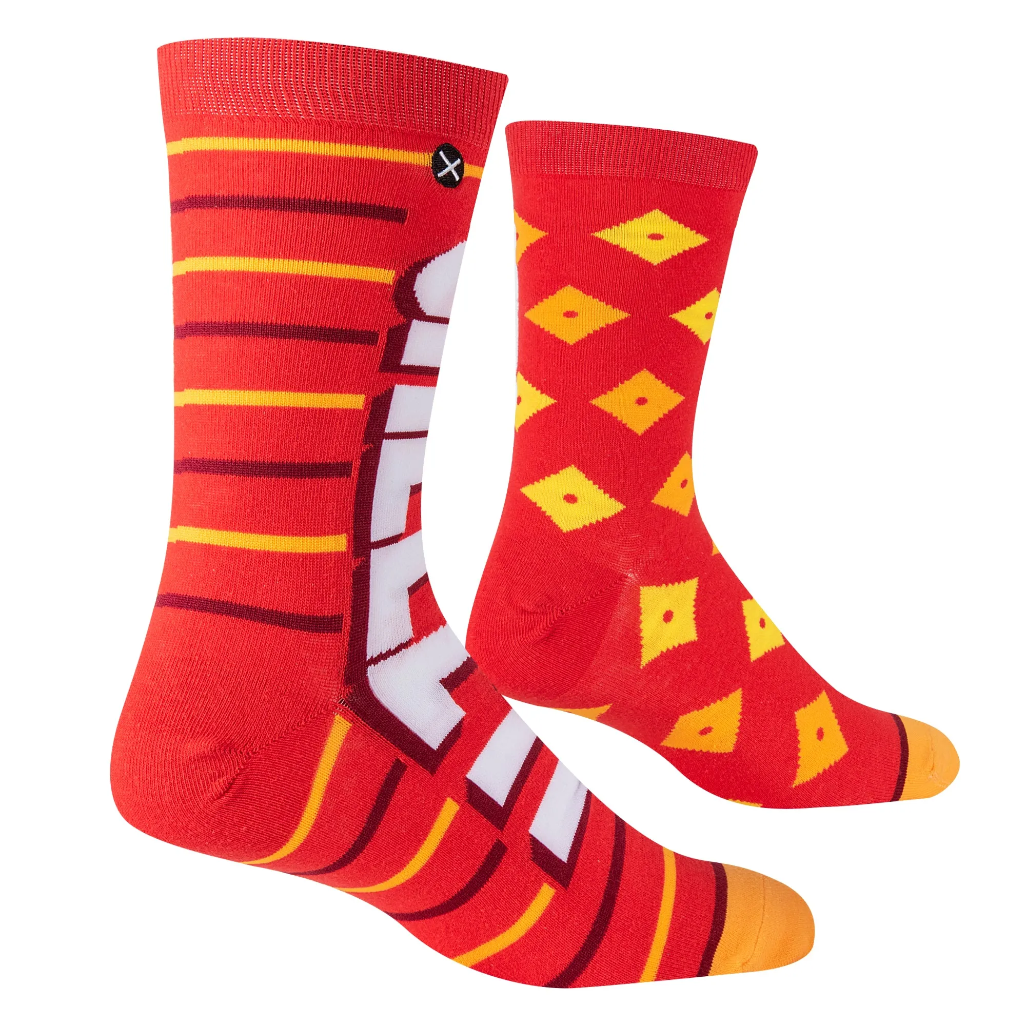 Cheez-It Crackers Men's Crew Socks sold by Odd Sox product image thumbnail 3