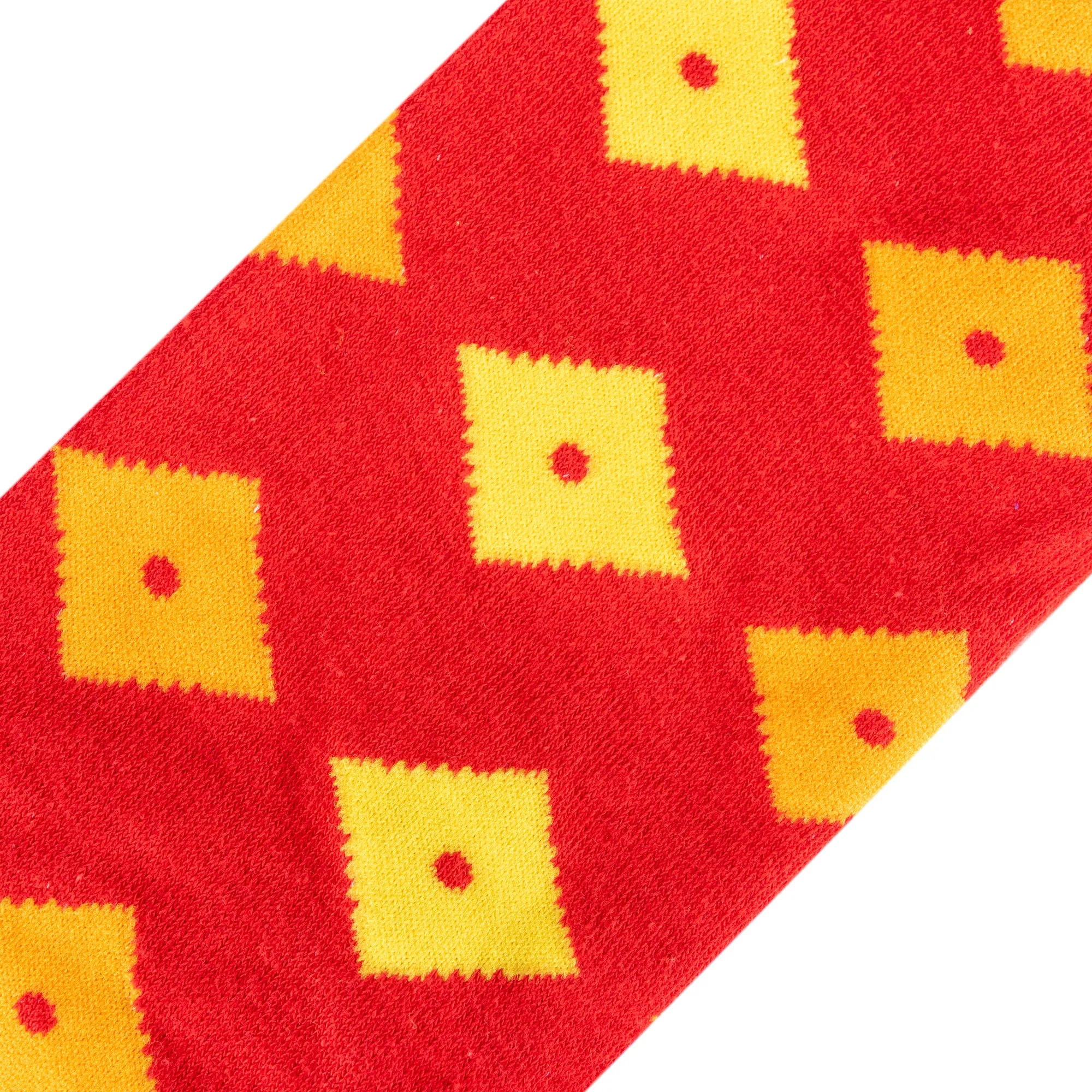 Cheez-It Crackers Men's Crew Socks sold by Odd Sox product image thumbnail 4
