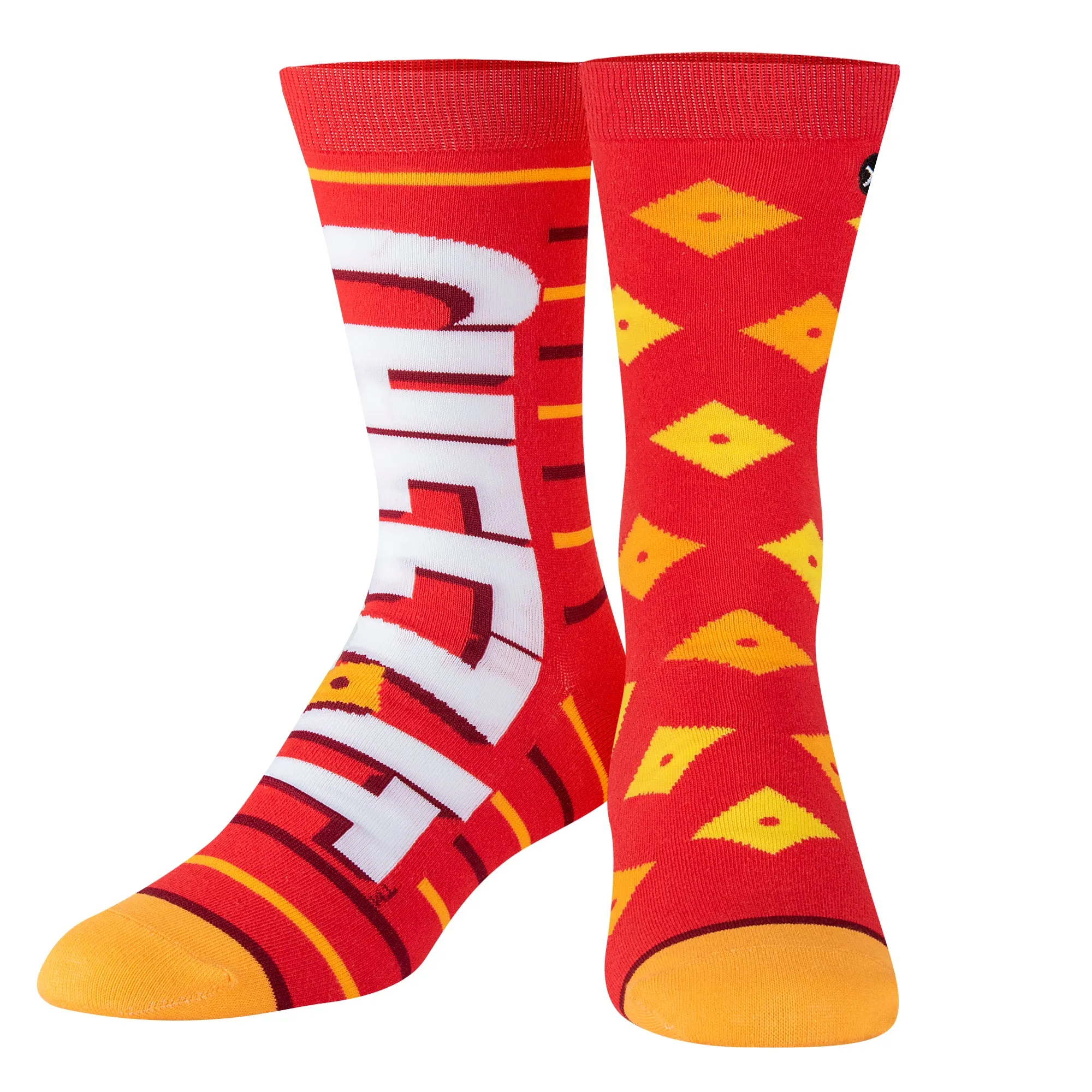 Cheez-It Crackers Men's Crew Socks sold by Odd Sox product image thumbnail 2