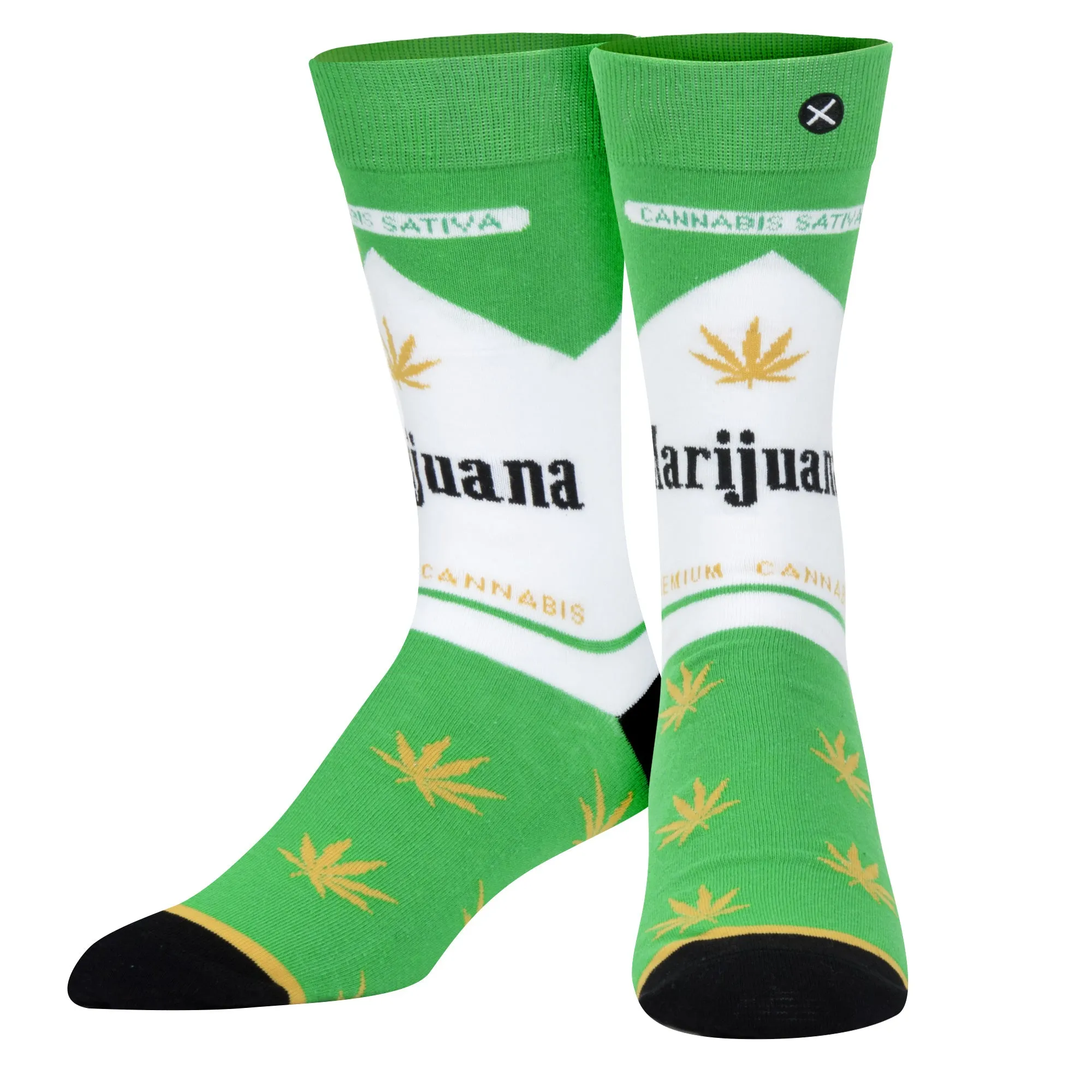 Marijuana Pack Men's Crew Socks sold by Odd Sox product image thumbnail 2